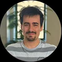 Portret van Fabio, medewerker van Prosperos